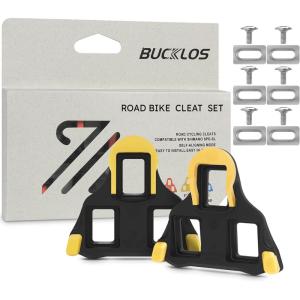 image:imageBUCKLOS Road Bike Pedals Compitable with Shimano SPDSL Cleats  Bicycle Clipless Titanium Sealed Bearing NylonAluminium Ultegra Clip Pedals for Indoor Cycling 916BH11 6