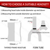 image:imageBUCKLOS 118 Bike Headset MTB Threadless 34 44 44506 4455 4456 41852mm Straight Tapered Tube Mountain Bikes Road Bicycle Double Sealed Bearings Headsets for Frame Fork Expander Plug Star Nut4455mmBlack