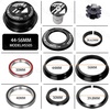 image:imageBUCKLOS 118 Bike Headset MTB Threadless 34 44 44506 4455 4456 41852mm Straight Tapered Tube Mountain Bikes Road Bicycle Double Sealed Bearings Headsets for Frame Fork Expander Plug Star Nut4456mmBlack