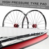 image:imageBUCKLOS 2627529 Mountain Bike Wheelset Carbon Hub MTB Wheels Quick Release Disc Brakes 24H LowResistant Flat Spokes Bike Wheels fit 711 Speed Cassette1Pair FrontRear