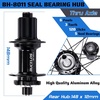 image:imageBUCKLOS 27529 inch Thru Axle Boost MTB Wheelset Front 15  110mm Rear 12  148mm Disc Brake Mountain Bike Wheel AL6061 32H 1925 Double Wall Clincher Dual Fit 8 9 10 11 Speed Cassette XC AM DHOne Rear Wheel