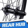 image:imageBUCKLOS 27529 inch Thru Axle Boost MTB Wheelset Front 15  110mm Rear 12  148mm Disc Brake Mountain Bike Wheel AL6061 32H 1925 Double Wall Clincher Dual Fit 8 9 10 11 Speed Cassette XC AM DH1 Pair Wheels