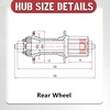 image:imageBUCKLOS Aluminum Alloy 700c Road Bike Wheelset 30mm Depth 20mm Wide Quick Release Rim Brake Bike Wheels Superlight Double Wall 24H Round Spokes1PairFrontRear Wheels