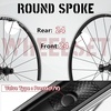 image:imageBUCKLOS Aluminum Alloy 700c Road Bike Wheelset 30mm Depth 20mm Wide Quick Release Rim Brake Bike Wheels Superlight Double Wall 24H Round Spokes1PairFrontRear Wheels