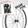 image:imageBUCKLOS Aluminum Alloy 700c Road Bike Wheelset 30mm Depth 20mm Wide Quick Release Rim Brake Bike Wheels Superlight Double Wall 24H Round SpokesOnly Front wheel