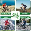 image:imageBUCKLOS Bike Tire Valve Stem Cap Set Presta Valve and Schrader Valve Caps Valve Cap with Valve Core Removing Function Presta Valve Adapter 10Pcs Fit Mountain Bike Road BikesGreen