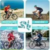 image:imageBUCKLOS Bike Tire Valve Stem Cap Set Presta Valve and Schrader Valve Caps Valve Cap with Valve Core Removing Function Presta Valve Adapter 10Pcs Fit Mountain Bike Road BikesTurquoise