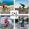 image:imageBUCKLOS Bike Tire Valve Stem Cap Set Presta Valve and Schrader Valve Caps Valve Cap with Valve Core Removing Function Presta Valve Adapter 10Pcs Fit Mountain Bike Road BikesTitanium