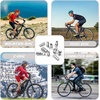 image:imageBUCKLOS Bike Tire Valve Stem Cap Set Presta Valve and Schrader Valve Caps Valve Cap with Valve Core Removing Function Presta Valve Adapter 10Pcs Fit Mountain Bike Road BikesSilver