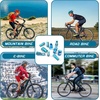 image:imageBUCKLOS Bike Tire Valve Stem Cap Set Presta Valve and Schrader Valve Caps Valve Cap with Valve Core Removing Function Presta Valve Adapter 10Pcs Fit Mountain Bike Road BikesBlue