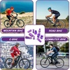 image:imageBUCKLOS Bike Tire Valve Stem Cap Set Presta Valve and Schrader Valve Caps Valve Cap with Valve Core Removing Function Presta Valve Adapter 10Pcs Fit Mountain Bike Road BikesPurple