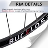 image:imageBUCKLOS MTB Wheelset 26 275 29 Quick Release Disc Brake 32H Mountain Bike Wheels High Strength Aluminum Alloy Rim Black Bike Wheel Suitable 810 Speed Cassette Mountain Bike WheelsetOne Front Wheel