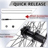 image:imageBUCKLOS MTB Wheelset 26 275 29 Quick Release Disc Brake 32H Mountain Bike Wheels High Strength Aluminum Alloy Rim Black Bike Wheel Suitable 810 Speed Cassette Mountain Bike WheelsetOne Rear Wheel