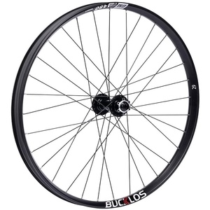 image:imageBUCKLOS 27529 inch Thru Axle Boost MTB Wheelset Front 15  110mm Rear 12  148mm Disc Brake Mountain Bike Wheel AL6061 32H 1925 Double Wall Clincher Dual Fit 8 9 10 11 Speed Cassette XC AM DHOne Front Wheel