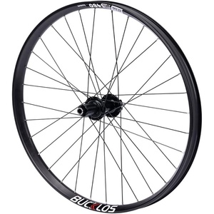 image:imageBUCKLOS 27529 inch Thru Axle Boost MTB Wheelset Front 15  110mm Rear 12  148mm Disc Brake Mountain Bike Wheel AL6061 32H 1925 Double Wall Clincher Dual Fit 8 9 10 11 Speed Cassette XC AM DHOne Rear Wheel