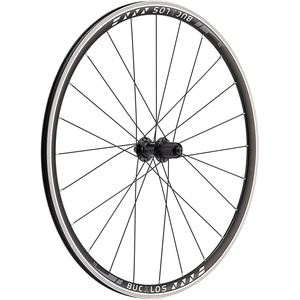 image:imageBUCKLOS Aluminum Alloy 700c Road Bike Wheelset 30mm Depth 20mm Wide Quick Release Rim Brake Bike Wheels Superlight Double Wall 24H Round SpokesOnly Rear wheel