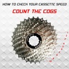 image:imageBUCKLOS 89101112 Speed Cassette UltraLight 1125283234364042465052T Bike Cassette Fit Mountain BikeRoad BikeXCDHAMCompatible with Shimano Sram HG Hub Driver10 Speed1125T