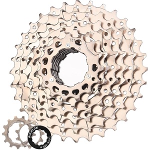image:imageBUCKLOS 89101112 Speed Cassette UltraLight 1125283234364042465052T Bike Cassette Fit Mountain BikeRoad BikeXCDHAMCompatible with Shimano Sram HG Hub Driver8 Speed1132T