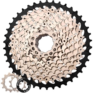 image:imageBUCKLOS 89101112 Speed Cassette UltraLight 1125283234364042465052T Bike Cassette Fit Mountain BikeRoad BikeXCDHAMCompatible with Shimano Sram HG Hub Driver10 Speed1142T