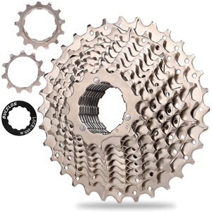 image:imageBUCKLOS 89101112 Speed Cassette UltraLight 1125283234364042465052T Bike Cassette Fit Mountain BikeRoad BikeXCDHAMCompatible with Shimano Sram HG Hub Driver11 Speed1136T