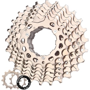 image:imageBUCKLOS 89101112 Speed Cassette UltraLight 1125283234364042465052T Bike Cassette Fit Mountain BikeRoad BikeXCDHAMCompatible with Shimano Sram HG Hub Driver9S1125T