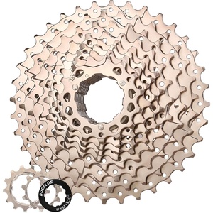 image:imageBUCKLOS 89101112 Speed Cassette UltraLight 1125283234364042465052T Bike Cassette Fit Mountain BikeRoad BikeXCDHAMCompatible with Shimano Sram HG Hub Driver9 Speed1136T