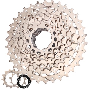 image:imageBUCKLOS 89101112 Speed Cassette UltraLight 1125283234364042465052T Bike Cassette Fit Mountain BikeRoad BikeXCDHAMCompatible with Shimano Sram HG Hub Driver8 Speed1134T