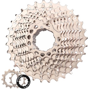 image:imageBUCKLOS 89101112 Speed Cassette UltraLight 1125283234364042465052T Bike Cassette Fit Mountain BikeRoad BikeXCDHAMCompatible with Shimano Sram HG Hub Driver10 Speed1132T