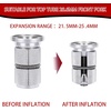 image:imageBUCKLOS 1 18 inch AluminumCarbon Fiber Bicycle Headset Top Cap Star Nut Plug Bolt Stem Expanding Nut BoltAL6060Red