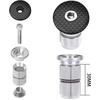 image:imageBUCKLOS 1 18 inch AluminumCarbon Fiber Bicycle Headset Top Cap Star Nut Plug Bolt Stem Expanding Nut BoltCarbonMatte