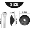 image:imageBUCKLOS 1 18 inch AluminumCarbon Fiber Bicycle Headset Top Cap Star Nut Plug Bolt Stem Expanding Nut BoltCarbonMatte