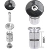 image:imageBUCKLOS 1 18 inch AluminumCarbon Fiber Bicycle Headset Top Cap Star Nut Plug Bolt Stem Expanding Nut BoltCarbonShiny