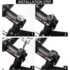 image:imageBUCKLOS 1 18 inch AluminumCarbon Fiber Bicycle Headset Top Cap Star Nut Plug Bolt Stem Expanding Nut BoltCarbonShiny