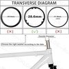 image:imageBUCKLOS 11PCS Headset Spacer Bike 118 Fork Stem Aluminum Carbon Fiber Washer  20 15 10 5 3 2 mm Mountain Bikes Road Bicycle Threadless Ultralight Headset Spacers fit MTB Road BMX Folding BikesBlack