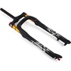 image:imageBUCKLOS 26 inch MTB Air Fork Snow Fat Mountain Bike Fork Travel 120mm Rebound Adjustment Bicycle Front Forks for 40 Tire Disc Brake fit MountainSnowBeach Bikes26