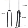 image:imageBUCKLOS 2627529 Mountain Bike Rigid Forks 118 Straight MTB Rigid Fork Disc Brake Superlight Aluminum Alloy Bicycle Rigid Fork fit BMX MTB Road BikeBlack
