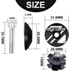 image:imageBUCKLOS Bike Headset Top Cap amp Star Nut Aluminum AlloyCarbon Fiber Fits 118 Fork Handlebar Stems Headset Top Cap with Aluminum ScrewAL6061Black