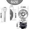 image:imageBUCKLOS Bike Headset Top Cap amp Star Nut Aluminum AlloyCarbon Fiber Fits 118 Fork Handlebar Stems Headset Top Cap with Aluminum ScrewAL6061Titanium