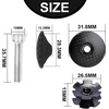image:imageBUCKLOS Bike Headset Top Cap amp Star Nut Aluminum AlloyCarbon Fiber Fits 118 Fork Handlebar Stems Headset Top Cap with Aluminum ScrewCarbonMatte