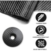 image:imageBUCKLOS Bike Headset Top Cap amp Star Nut Aluminum AlloyCarbon Fiber Fits 118 Fork Handlebar Stems Headset Top Cap with Aluminum ScrewCarbonMatte
