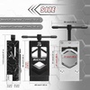 image:imageBUCKLOS Bike Saw Guide for Mountain Road Bike Fork Steerer Seat Post Handlebar Carbon Fiber Aluminium Alloy Tubes Cutting Tool Adjustable Cycling Repair Parts Bicycle Saw Guide for Tube CuttingBlack