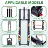 image:imageBUCKLOS Fat Tire 50 2026 inch Air Electric Mountain Bike Inverted Suspension Fork Thru Axle 15  150mm 140180mm Travel Rebound Adjustment Tapered Front Forks for Snow Beach EBike MTBdoublecrown26