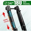 image:imageBUCKLOS Fat Tire 50 2026 inch Air Electric Mountain Bike Inverted Suspension Fork Thru Axle 15  150mm 140180mm Travel Rebound Adjustment Tapered Front Forks for Snow Beach EBike MTBdoublecrown26