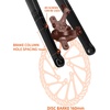 image:imageBUCKLOS Gravel 700C Carbon Fiber Road Bike Rigid Fork QR 9mm100  12mm Thru Axle 118 Threadless Tapered Tube Super Light Bicycle Front ForksTHRU ALEX