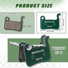 image:imageBUCKLOS 25PC Bike Disc Brake Pads  Bicycle Disk Brake Pads for ZoomShimano Deore XT XTR LX SLX Hone Alfine Saint for EbikeMountain BikeElectric BikeRoadScooterCeramic