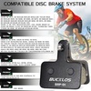 image:imageBUCKLOS 25PC Bike Disc Brake Pads for TRP Tektro Shimano MT200 Deore BrM575 M525 M515 T615 T675 M505 M495 M486 M485 M475 M465 Bicycle Disk Brakes Pads for MTBEbikeRoad BikeScooterResin