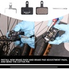 image:imageBUCKLOS 25PC Bike Disc Brake Pads for TRP Tektro Shimano MT200 Deore BrM575 M525 M515 T615 T675 M505 M495 M486 M485 M475 M465 Bicycle Disk Brakes Pads for MTBEbikeRoad BikeScooterSemimetallic