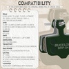 image:imageBUCKLOS 25PC Bike Disc Brake PadsBicycle Disk Brake Pads for Sram Avid Elixir E1 E3 E5 E7 E9 ER ER CR Mag Level TL T Sram XX X0 X7 X9 XXWC DB1 DB3 DB5 for Mountain BikeEbikeRoad BikeScooterCeramic