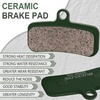 image:imageBUCKLOS BRP05 25PC Bike Disc Brake Pads 4 Piston Pads for ShimanoCeramic