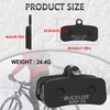 image:imageBUCKLOS BRP05 25PC Bike Disc Brake Pads 4 Piston Pads for ShimanoResin